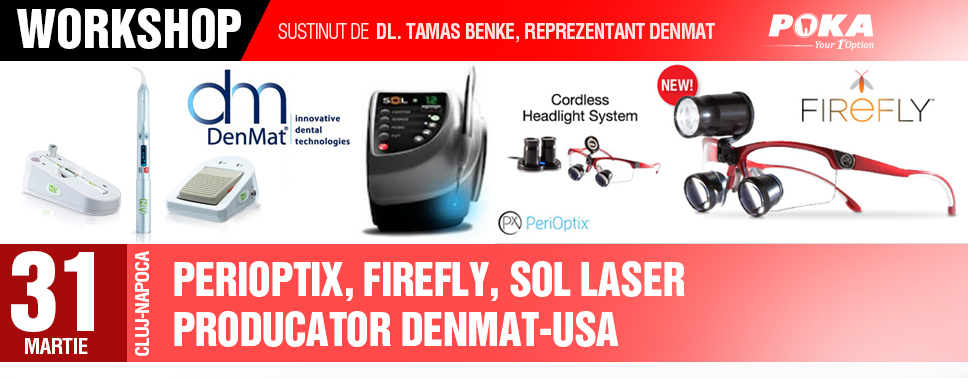 Perioptix, Firefly, Sol Laser Denmat-USA