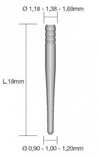 PREMIER 1.00mm pivoti fibra sticla