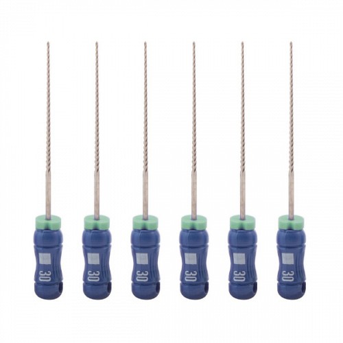Ace K-files 21mm Albastru30 6buc/cut 06015