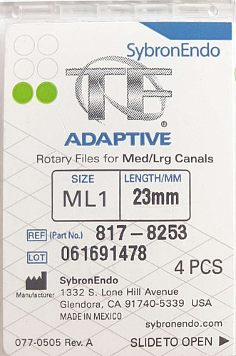 Ace TF Adaptive file ML1 23 mm 4 buc/cut 817-8253