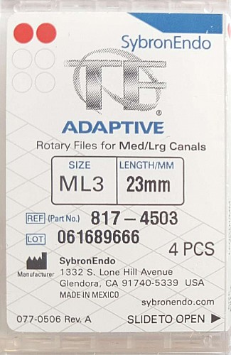 Ace TF Adaptive file ML3 23 mm 4 buc/cut 817-4503