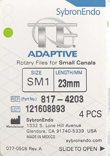 Ace TF Adaptive file SM1 23 mm 4 buc/cut 817-4203