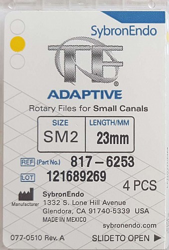 Ace TF Adaptive file SM2 23 mm 4 buc/cut 817-6253