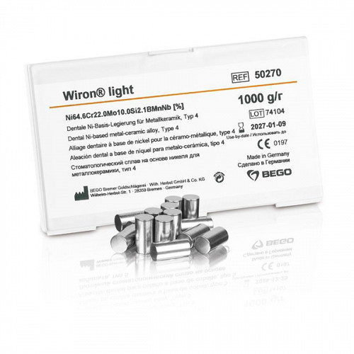 Aliaj dentar Wiron light