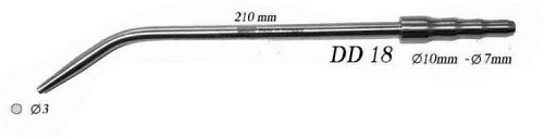 Aspirator chirurgical metalic DD18