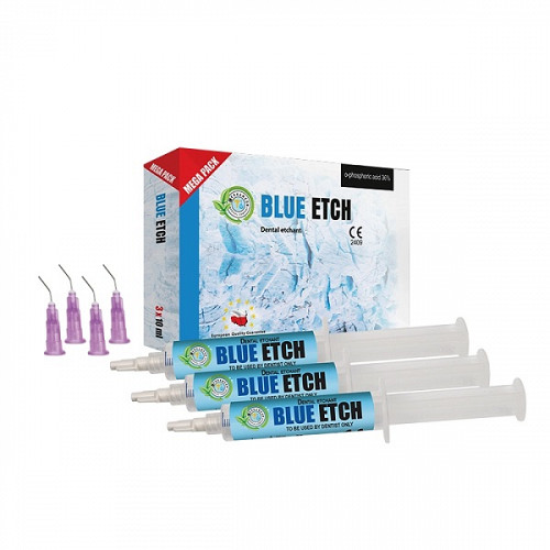 Blue Etch Gel Demineralizant MEGA PACK 3x10ml CERKAMED