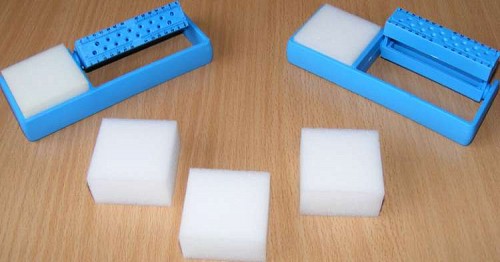 SET 25 SPONGES CM 4.5X4.5 FOR ENDO ORGANIZER Q65.