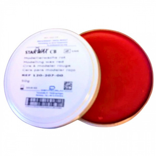 Ceara modelat Dentaurum rosu 50 g