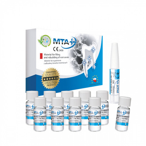 MTA+ Maxi 10 X 0.14g + Lichid ml CERKAMED