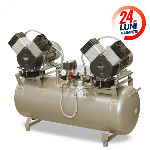 Compresor DK50 2x2V/110/M Cu Uscator De Aer EKOM