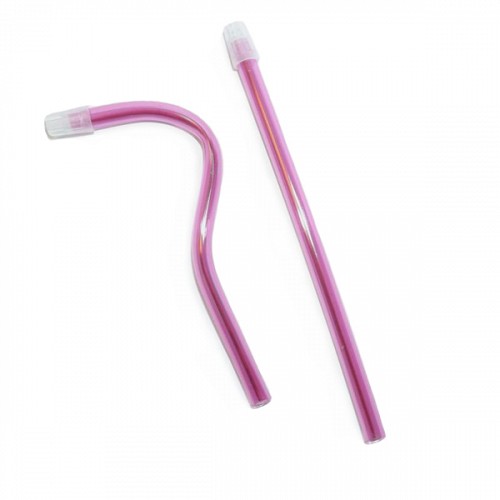 DM Aspiratoare saliva fuchsia 100buc./pg