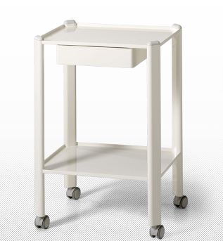 Etajera metalica trolley cu sertar C2R