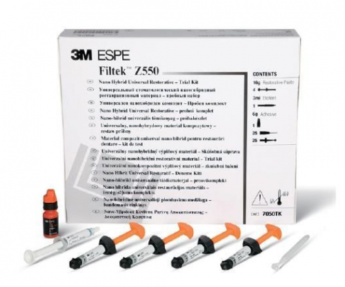 3M Filtek Z550 Trial Kit EE7050 TK