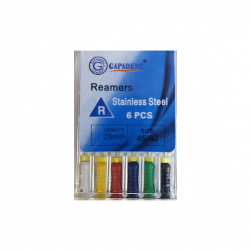 Gapa Ace reamers 25mm 6buc/cutie