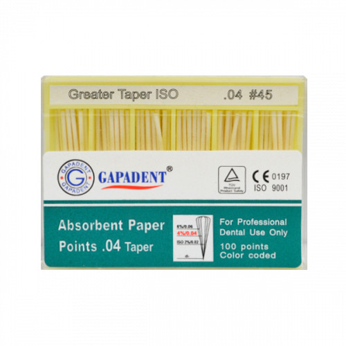 Gapa Conuri De Hartie Taper 100 Buc / Cut 04 Nr. 45, Alb