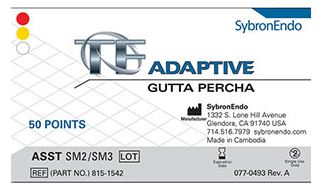 Guttapercha TF Adaptive SM2, 50buc/cutie 815-1540