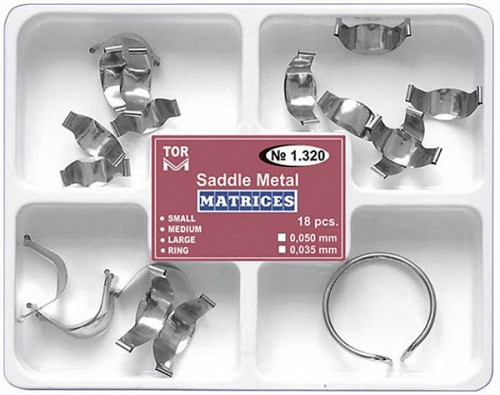 Kit Matrice Metalice Conturate 0.050mm Cu Cleste 18buc 1320 TOR VM