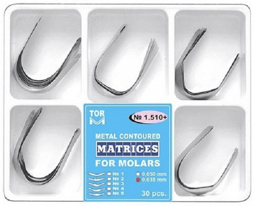 Kit Matrice Metalice Conturate Molar Asortate 0.035mm 30buc 1510+ TOR VM