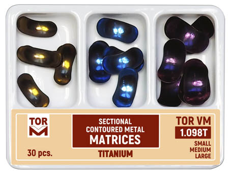 Kit Matrice Sectionale Conturate Titan 0.03mm 30buc 1098T Tor VM