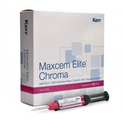 Maxcem Elite Chroma Standard Kit 4 x 5g -  ciment rasinic autogravant, autoadeziv, dual