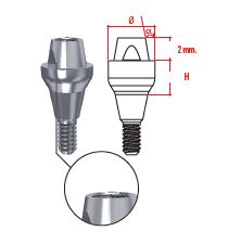 MG Bont transmucosal Inhex STD 10 Grd 4mm 23201004