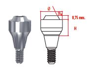 MG Bont transmucosal Inhex STD 30 Grd 1mm 23203001