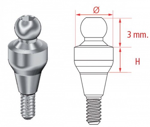 MG Inhex Bont globular cap plastic Std. 2mm 23208620