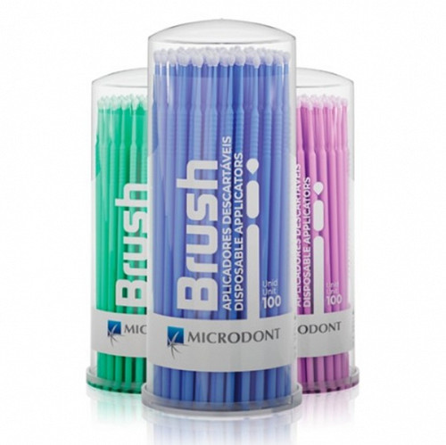 Microaplicatoare Fine Verde 100buc/cut MICRODONT