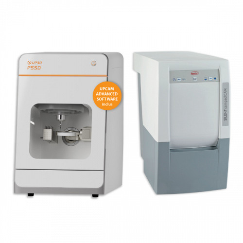 Pachet:EVO Milling Machine P55D Cu UPCAM Advanced Software + Aspirator Silent Compact Cam RENFERT