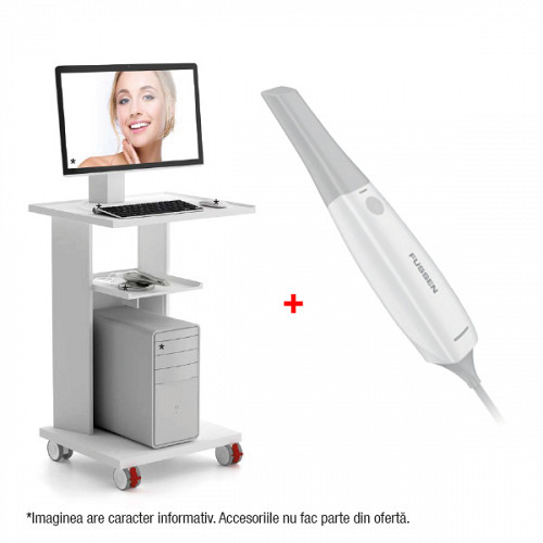 Pachet: Scanner Intraoral S6500 FUSSEN + Etajera Trolley Atlas-Network Station AS3R