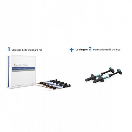 PACHET PROMO Maxcem Elite Standard Kit KERR + 2 x Harmonize Refill 4g KERR