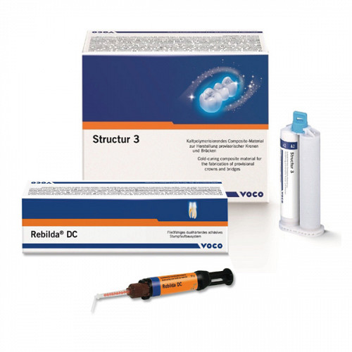 Pachet: Voco Rebilda DC Dentin 10g + Voco Structur 3 A2 50ml