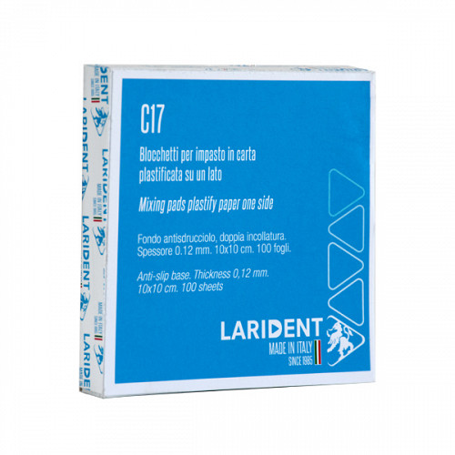 PLASTIFIED PAPER MIXING PAD, 10X10 CM