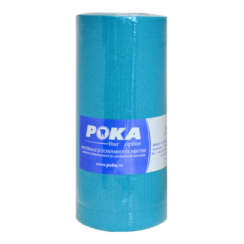POKA Bavete rola 53x60cm 80 buc/rola turquoise