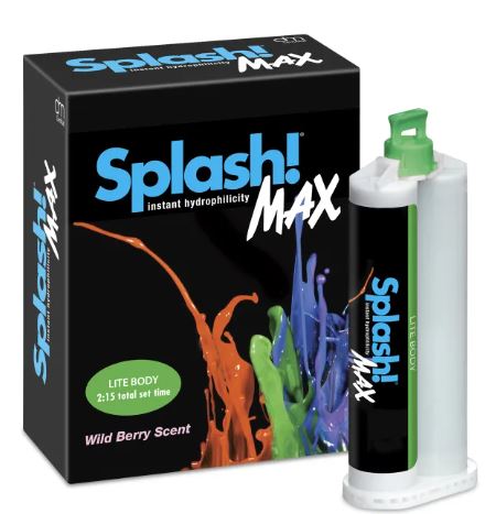 Splash MAX Lite material amprenta cu priza rapida 2 cartuse x 48 ml SPD1616