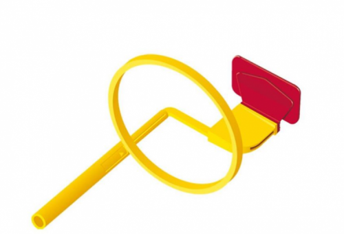 Super-Bite posterior with ring - suport filme/placute fosforice 1022