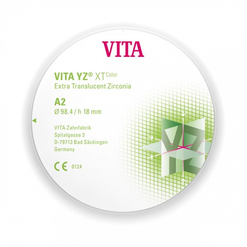 VITA YZ XTColor A2 98.4 x 14 mm