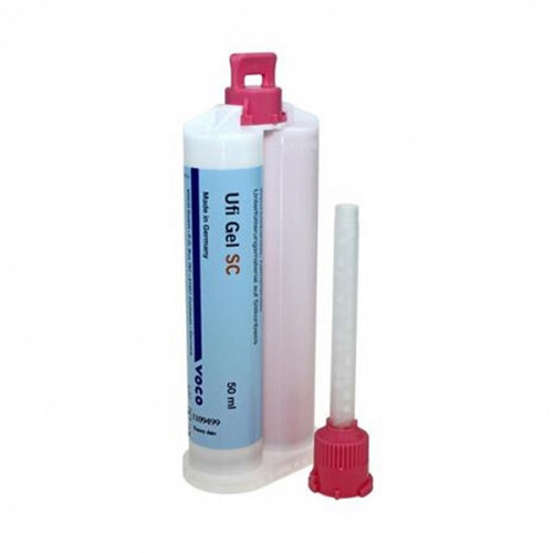 Voco Ufi gel SC cartus 50 ml material siliconic pentru rebazare proteze