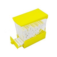 CLINIQUE COTTON ROLLS DISPENSER YELLOW
