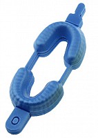 Clinique Linguri fluorizare duble marimea L - albastre  50 buc. / set