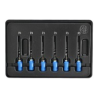 Clinique NiTi ace manuale F3-albastru, 6 buc/cut