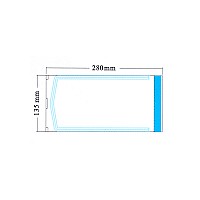 CLINIQUE PUNGI STERILIZARE AUTOCLAV AUTOSIGILANTE 135 X 280MM-200BUC/CUTIE - imagine 2