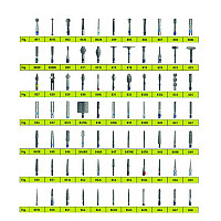 Freze diamantate II FG, RA 801-898