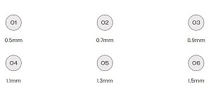 Freze Gates 28mm 6buc D-PERFECT - imagine 2