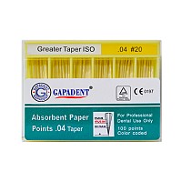 Gapa conuri de hartie taper 100 buc/cut 04 nr.20 galbene