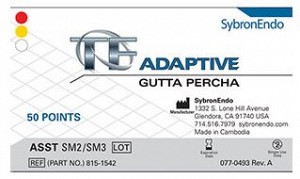 Guttapercha TF Adaptive Ass SM2/SM3, 50buc/cutie 815-1542