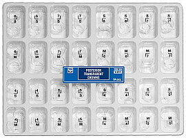Kit Coroane Transparente Pentru Posteriori 64buc 1911 TOR VM