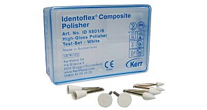 Identoflex ID5501/8 - kit de lustruire pentru compozit, 8 buc/set asortate