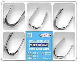 Kit Matrice Metalice Conturate Molar Asortate 0.035mm 30buc 1510+ TOR VM