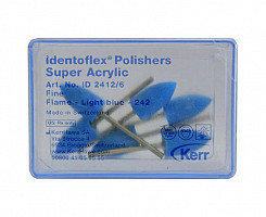 Kit Super acrylic polishers fine ID2412/6